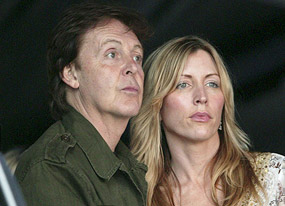 Paul McCartney, Heather Mills Paul McCartney, Heather Mills